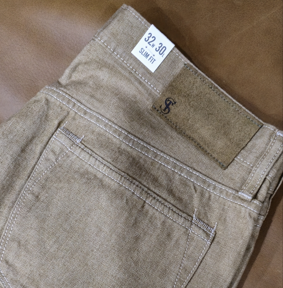 Todd Snyder Tan Slim Jeans